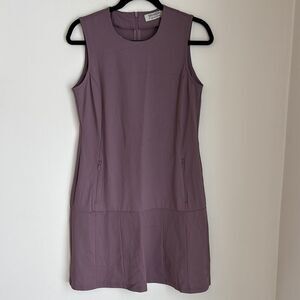 Skhoop Women's Ingela Dress Lavender Sleeveless Shift tennis prep Athletic M NWT